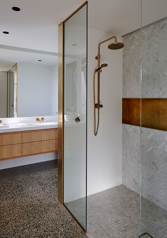 bathroom at Whangarei house designed by Herriot Melhuish ONeill Architects